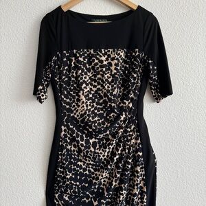 Ralph Lauren Black and Tan Women's Top